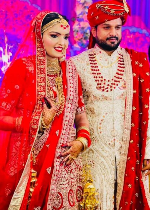 Ritesh Pandey Marriage Photo
